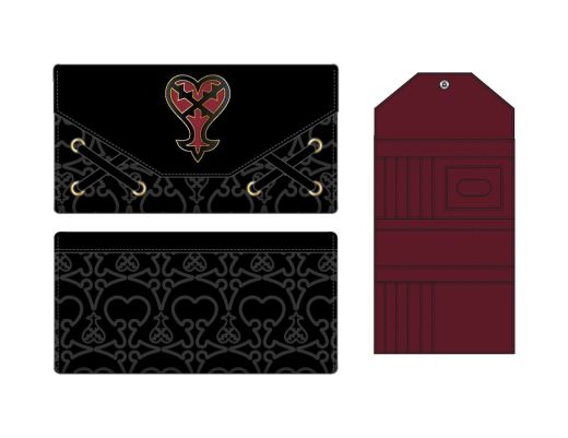 KINDOM - The Heartless embossed JRS Fap Wallet