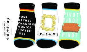 FRIENDS - 3 Pack Ladies Ankle Socks