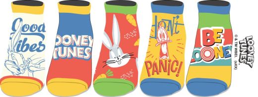 LOONEY TUNES - CLASSIC 5PACK ANKLE SOCK SET