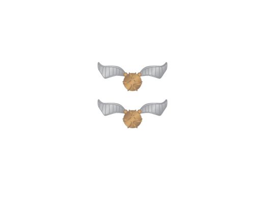 HARRY POTTER - SNITCH EARRING STUDS