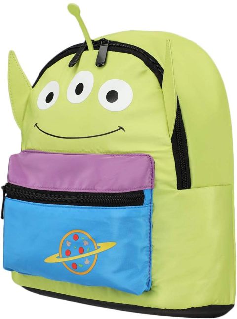 DISNEY - TOY STORY - ALIEN MINI BACKPACK WITH 3D APPLIQUES