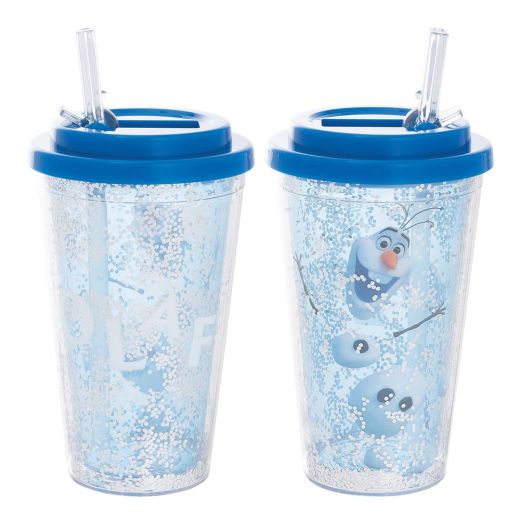 Disney Frozen Olaf 16oz Flip Straw Acrylic Cup