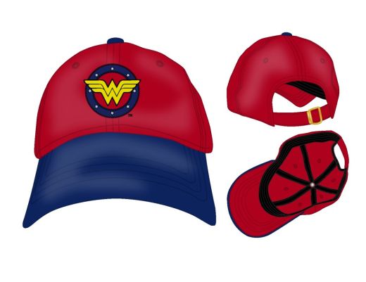 DC COMICS - WONDER WOMAN - Color Block Quickturn Dad Hat