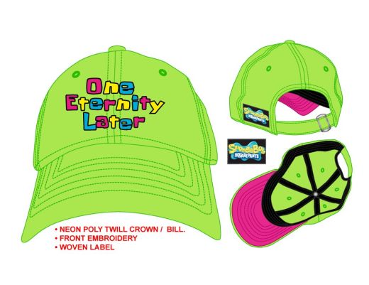 SPONGEBOB - Neon Eternity Quote Ballcap