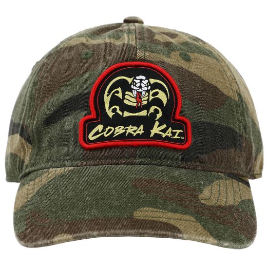 COBRA KAI - Dojo Logo Cobra Camo Ballcap