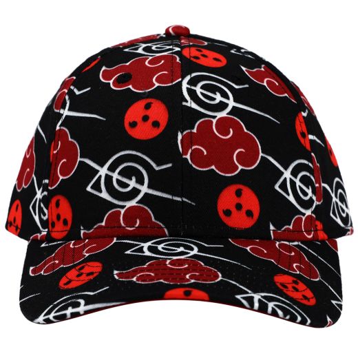 NARUTO - Itachi Anti Leaf Village Sharingan Sublimated Dark AOP Hat