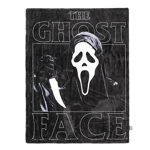 Ghostface Scream Double Sided Throw Blanket