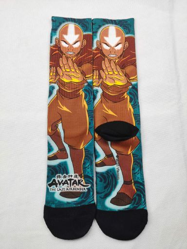 AVATAR - Aang Sublimated Men's Socks Blue