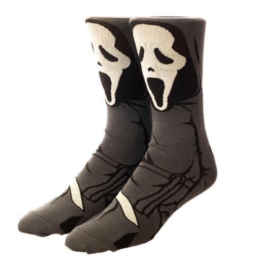 GHOSTFACE 360 CHARACTER MENS CREW SOCKS