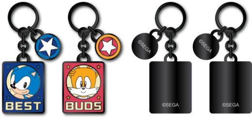 SEGA SONIC - Sonic and Tails Matching Key Chains