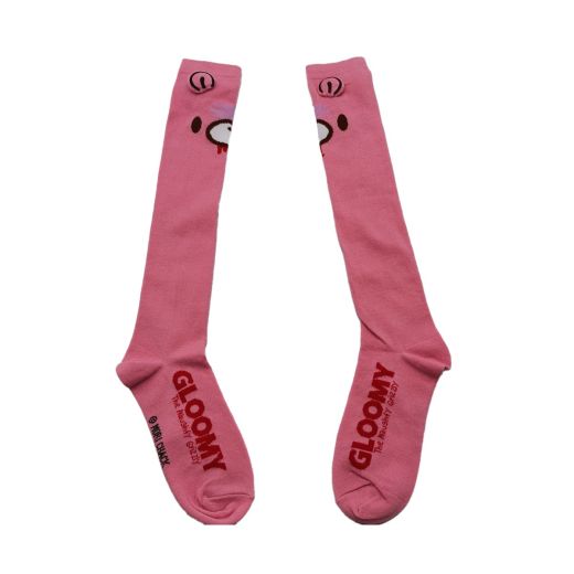 Gloomy Bear Knee High Socks with 3-D Ears