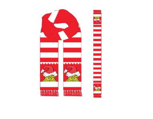 THE GRINCH - HOLIDAY  SCARF