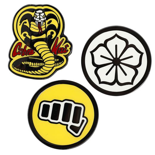 COBRA KAI - 3 PACK LAPEL PIN SET