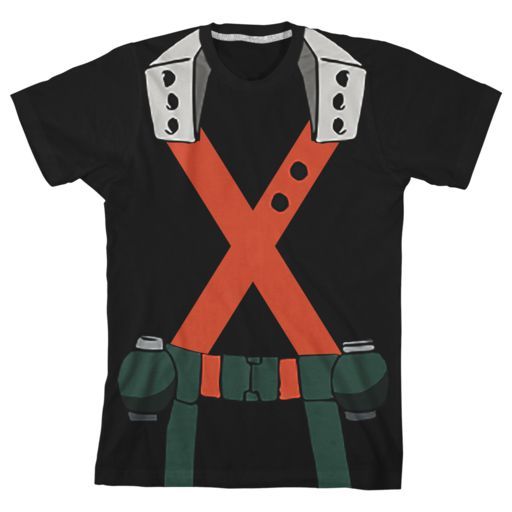 MY HERO ACADEMIA - Bakugo Youth Cosplay Tshirt PPK (S-1,M-1,L-1,XL-1)