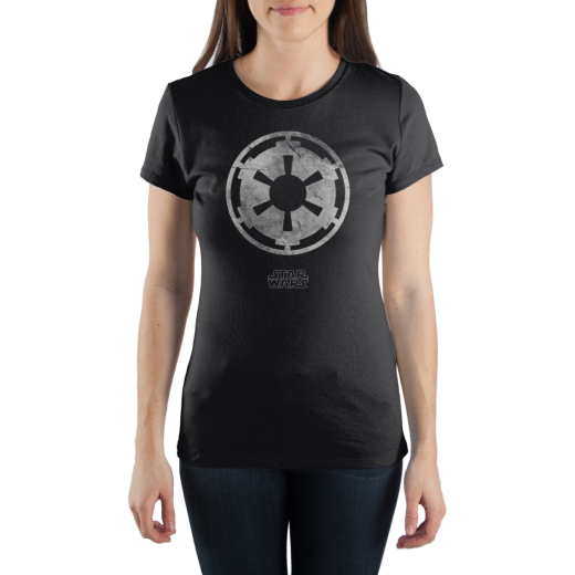 STAR WARS - Galactic Empire Logo Ladies Tee 4 Shirt Prepack(S-1 M-1 L-1 XL-1)