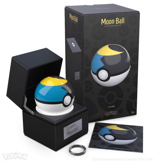 Pokémon Die-Cast Moon Ball Replica
