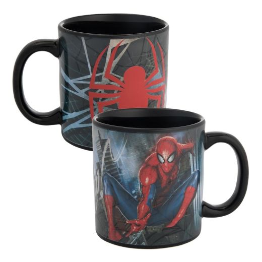 Marvel Spider-Man 20 oz. Ceramic Heat Reactive Mug