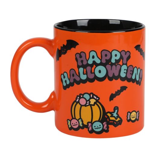 Hello Kitty Happy Halloween Orange 16oz Ceramic