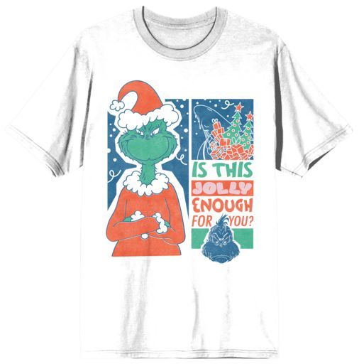 THE GRINCH - Jolly Enough White T-Shirt