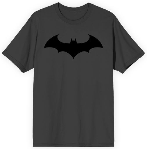 BATMAN -  Logo Men's Charcoal Tee PPK (S-1,M-2,L-2,XL-1)