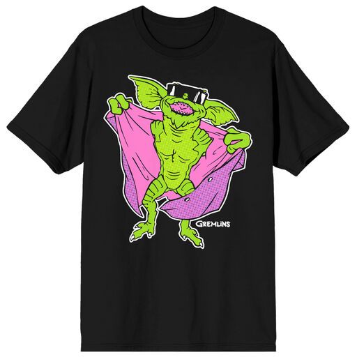 GREMLINS - Gremlin Flashing Mens Black Tee