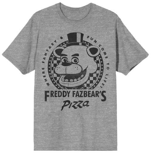 FIVE NIGHTS AT FREDDY'S- Fazbear Grey Tee