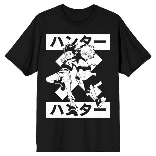 Hunter x Hunter Gon & Kilua Black T-Shirt