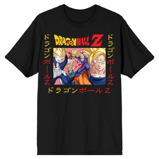 Dragon Ball - Super Saiyan Mens Black Tee