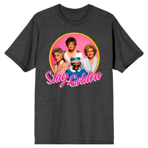 Golden Girls Stay Golden Charcoal Grey Heather T-Shirt