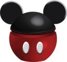 Disney Mickey Mouse Sculpted Ceramic Cookie Jar