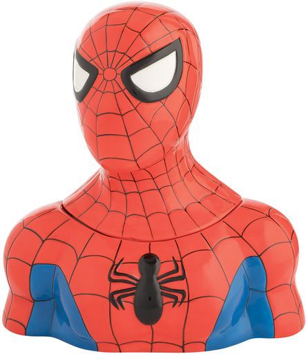 Marvel Spider-man Sculpted Ceramic Cookie Jar