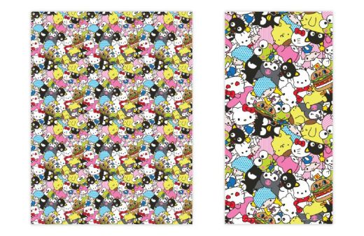 HELLO KITTY - Sanrio Characters All BCOVer Pattern 19 x 25 inches CottonTowel