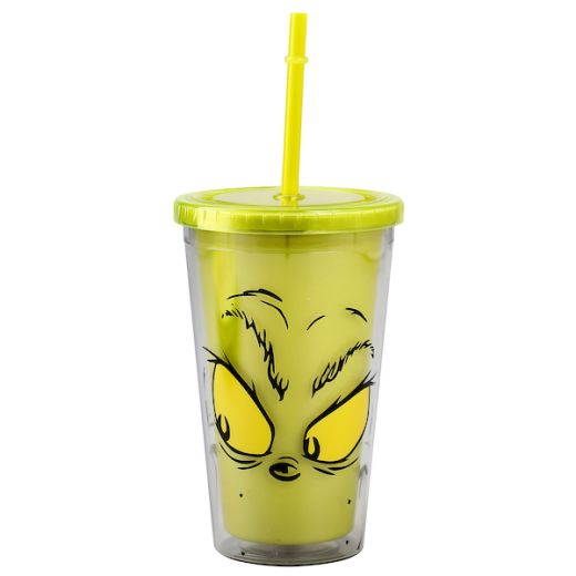 THE GRINCH - 16 OZ CUP WITH STRAW