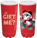 Disney- Minnie Mouse - A Gift For Me Holiday - 20 Ounces Stainless Steel Tumbler