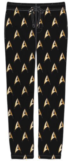 STAR TREK - AOP MEN'S BLACK SLEEP PANT 8PPK (S-1,M-2,L-2,XL-2,XXL-1)